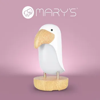 Stojací lampa Eco Light MARY'S TUKAN WHITE WW + BLUETOOTH REPRODUKTOR