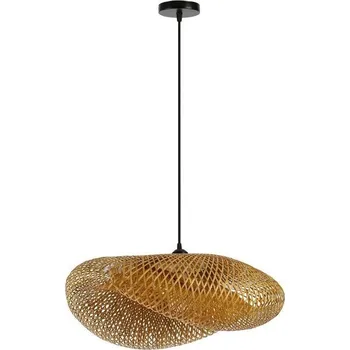 Osvětlení IMMAX BOHO HILO designové závěsné svítidlo, D60cm, E27, bambus