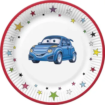 Talíř Pol-Mak Papírový talíř velký - Cartoon Cars 596630