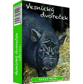 Pexeso Mičánek MP karty Černý Petr Vesnický dvoreček 596387