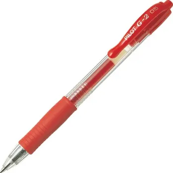 PILOT Roller gelový PILOT "G-2" červený 0,5 mm 597571