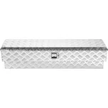 Hliníková bedna na nářadí 121,9x340x33 cm s protiskluzovým povrchem a zámkem