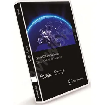 Mapový podklad pro GPS navigaci Mapa navigace Evropy Mercedes Garmin Audio 20 NTG 5.5 SD karta