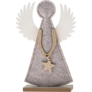 Vánoční dekorace Casa de Engel Anděl - filc