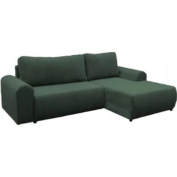 Sedací souprava Rohová sedací souprava s rozkladem a úložným prostorem Velina Roh P - zelená