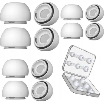 Příslušenství pro sluchátka NEW BEE SILIKONOVÉ NÁHRADNÍ ŠPUNTY PRO SLUCHÁTKA AIRPODS PRO 2 + POUZDRO