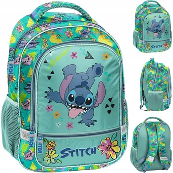 Školní batoh Školní batoh vícekomorový Lilo a Stitch Paso růžový, vícebarevný, 19 l