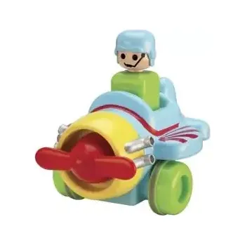 Hračka pro nejmenší TOOMIES - Letadlo zmáčkni a jeď (T1012L)