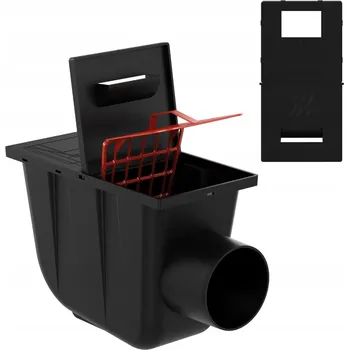 Vrták Usazovací nádrž Krono-Plast 110 mm černá