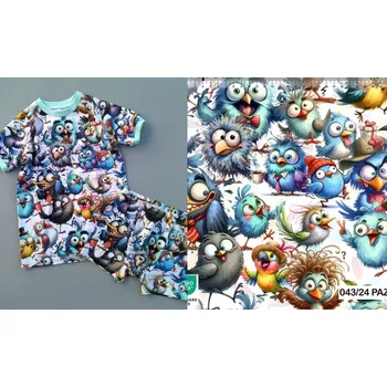 Úplet, Ptáčci mix (E) (Luxusní vzory z Turecka)