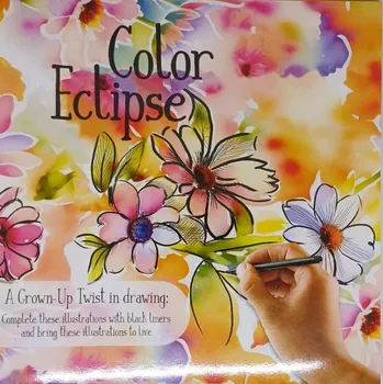 omalovánky OBRÁCENÁ OMALOVÁNKA pro dospělé - Kreslení naruby