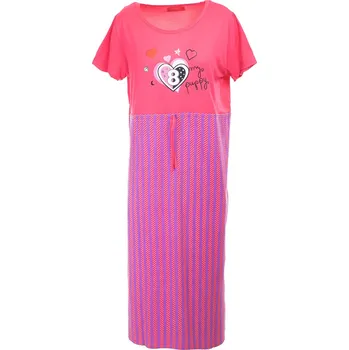Dámská noční košile Noční košile puppy -růžová Velikost: XL
