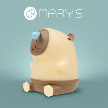 Stojací lampa Eco Light Noční lampa MARY s LED osvětlením Kapibara Smarkuš