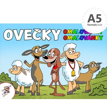 omalovánky Petr Mičánek Omalovánka A5 LUX - Ovečky 598081