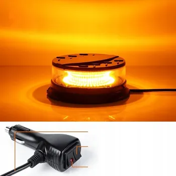 Maják Dinfu LED 12–24V – Profesionální výstražná LED lampa s 28 režimy