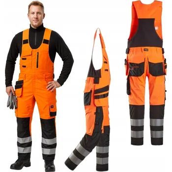 Pracovní oblečení Reflexní Pánské Pracovní Zahradnické Kalhoty Kombinéza Snickers 6013 Velikost 120