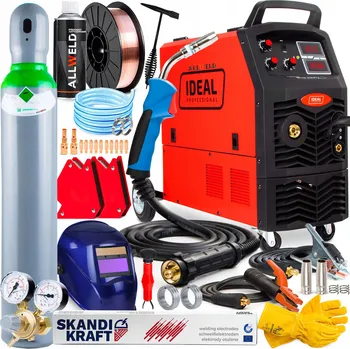 Svářečka Svářečka MIGOMAT IDEAL TECNO MIG 255 MAG MMA FLUX 250A 230V 400V IGBT ALU