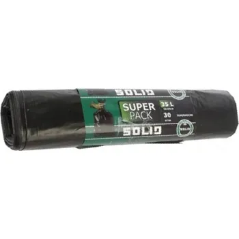 Pytle na odpadky Pytle na směsný odpad Solid 35l 30 ks