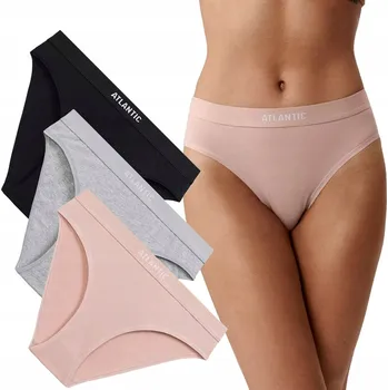 Kalhotky Balení 3 ks dámských sportovních kalhotky kalhotek Atlantic M