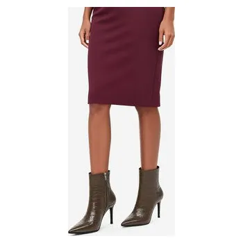 Dámské kozačky Eva Minge Polokozačky EO-DEMI-GLC6303-6-320 Hnědá 41