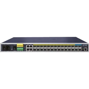 Switch Planet IGS-6325-20S4C4X průmyslový L3 switch, 4x1Gb, 10x1Gb + 4x2.5Gb SFP, 4x10Gb SFP+, 48-56VDC,-40~75°C, IP30, fanless