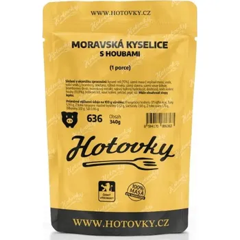 Hotové jídlo Hotovky Moravská kyselice s houbami 1 porce