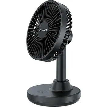 Zabezpečení domácnosti Mini ventilátor Awei F29, černý