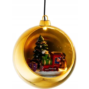 Vánoční dekorace Hladká Vánoční Koule vánoční koule 13 cm 1 ks