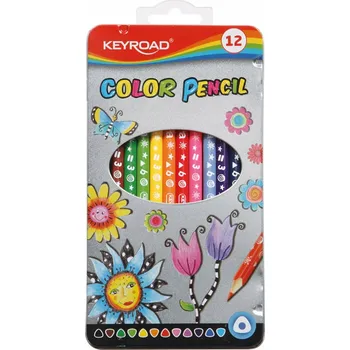 Kresba Pastelky Keyroad 12 ks