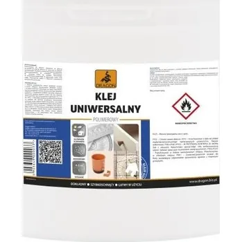Průmyslové lepidlo Univerzální polymerové lepidlo bezbarvé Dragon 5 l