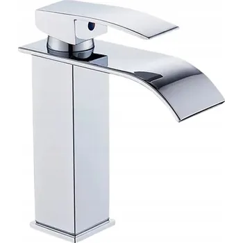 Vodovodní baterie Stojánková umyvadlová baterie Focus Sanitar Aqua stříbrná