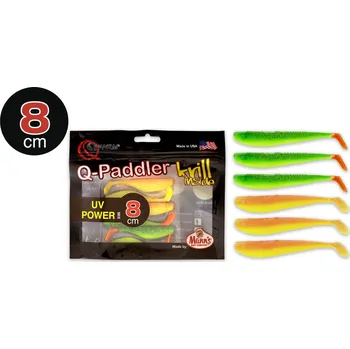 Quantum Q-Paddler Power Pack UV Power Mix Krill 6ks 8cm Hot Shad + Desert Sunset