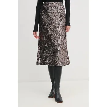 Dámská sukně Sukně OUI 89843 hnědá 88X, vel. 34