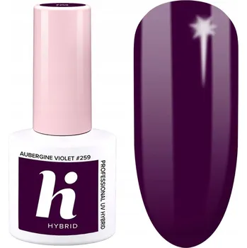 Přípravek na nehty Hybridní lak barevný hi hybrid Fialový 5 ml