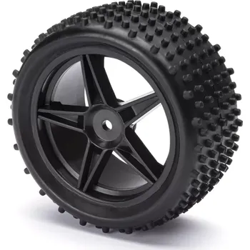 RC náhradní díl Himoto Gumy nalepené – Buggy 1:10, zadní, 2ks (Černé)