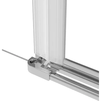 Deante Spojovací prvek mezi dveřmi a průchozí stěnou, pro dveře do niky - KTS 011X