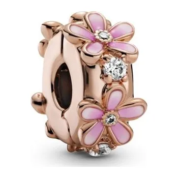 Přívěsek Klip PANDORA Růžové sedmikrásky 788809C01