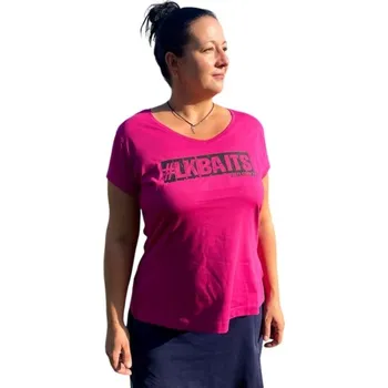Pánské tričko Dámské triko LK Baits Fuchsiová - M