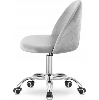 Kancelářská židle Lugano GLORIA otočná GLAMOUR šedá