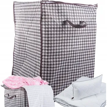 Úložný box ÚLOŽNÝ BOX DO SKŘÍNĚ TEXTILNÍ ORGANIZÉR NA POVLEČENÍ OBLEČENÍ SKLÁDACÍ 180L