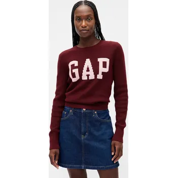 Dámská móda GAP Svetr s logem - Dámské GAP modrá | tmavě červená 3463826