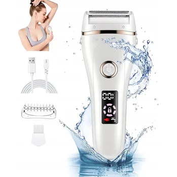 Holicí strojek HOLICÍ STROJEK DÁMSKÝ depilátor zastřihovač na tělo bikiny nohy podpaží 3v1 USB