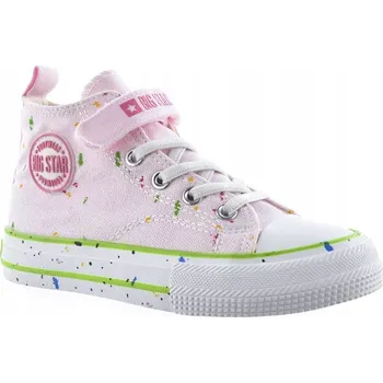 Dívčí tenisky Big Star dětské tenisky růžové, velikost 33