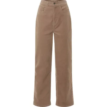 esmara® Dámské manšestrové kalhoty (hnědá, 34)