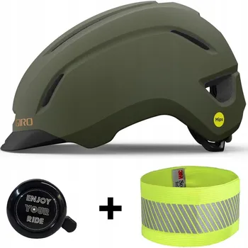 Cyklistická přilba Cyklistická přilba GIRO CADEN II městská nastavitelná unisex zelená vel. S 51-55 cm