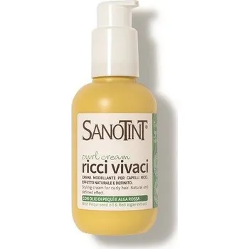 Stylingový přípravek Curl Cream - Stylingový krém pro kudrnaté a vlnité vlasy RICCI VIVACI Sanotint 150 ml