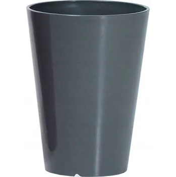 Květináč Šedý plast Květináč Prosperplast 13 cm x 13 x 17 cm