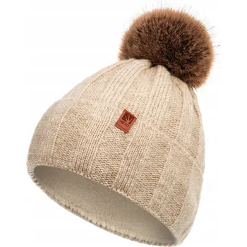 Čepice Zimní čepice Heyo béžová, univerzální velikost