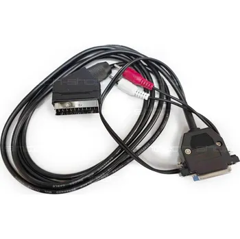 Audio kabel SINTECH© Premium Amiga RGB Scart TV Kabel včetně zvukového výstupu