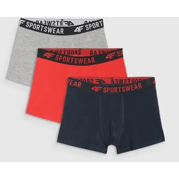 Chlapecké spodní prádlo Chlapecké boxerky 4F (3pack) velikost 134/140 multicolour
